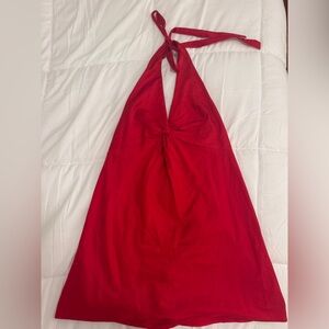 Reformation Jessella Red Mini Dress Size 4